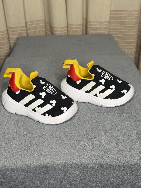 adidas Other - adidas x Disney Monofit Mickey Mouse Slip-On Sneakers - Toddler 5K